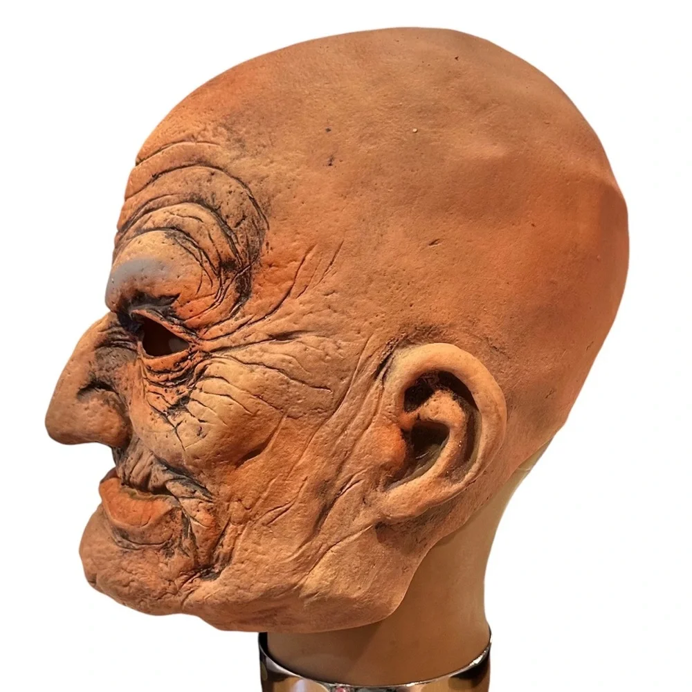 OLD MAN “ EDGAR” HALLOWEEN MASK UNISEX KIDS & ADULTS NEW